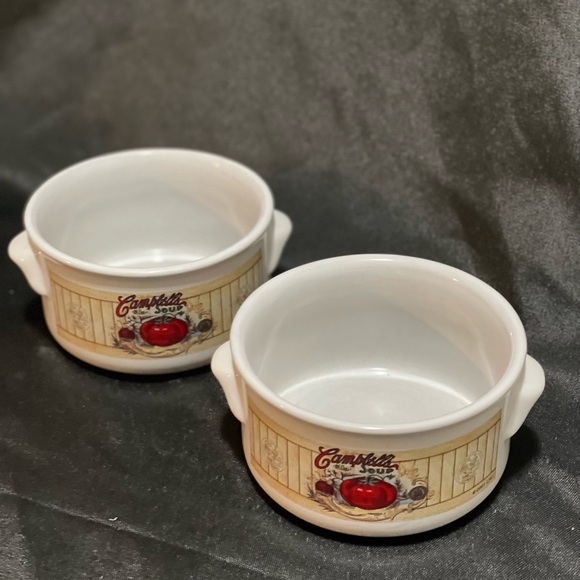 Campbells Soup Bowl/Mug Vintage 2001 Set of 2 - Picture 7 of 9